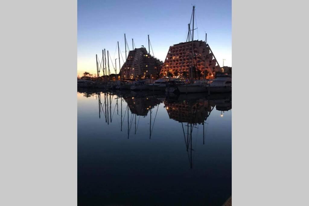 شقة Vue Imprenable Sur Le Port, Proche Plages ! لا غراند موت المظهر الخارجي الصورة